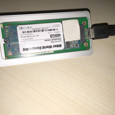 SSD OWC Aura Pro 6G nerdvana