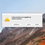 Utility Disco High Sierra non riconosce dischi non inizializzati nerdvana