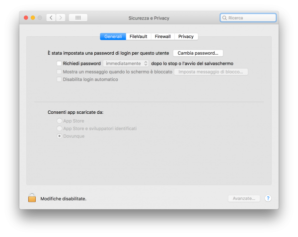 Aprire app di terze parti macOS High Sierra Dovunque nerdvana