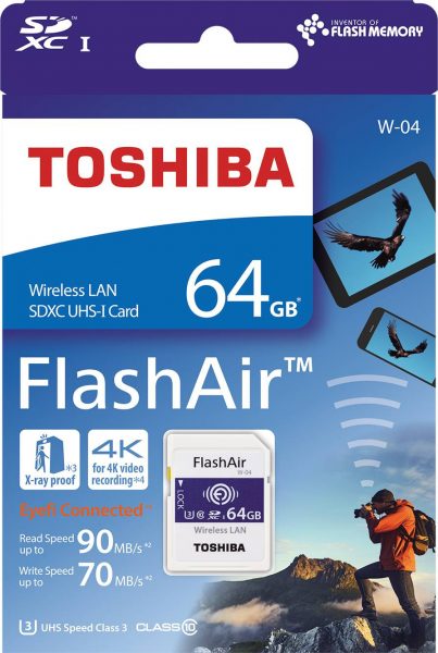 Toshiba FlashAir W-04 nerdvana