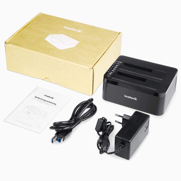 Inateck SA02002 Docking Station Dual-Bay SATA - USB 3.0 nerdvana